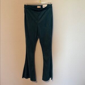 Kohl's Teal Flared Pants